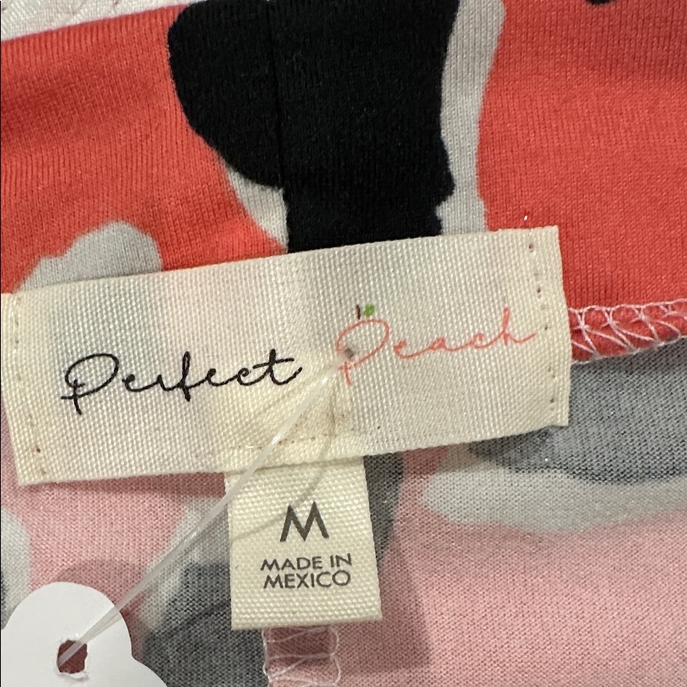 Trendy Coral and Black Women's Blouse - Picture 3 of 8